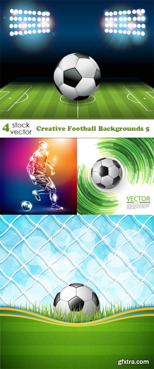 Vectors - Creative Football Backgrounds 5