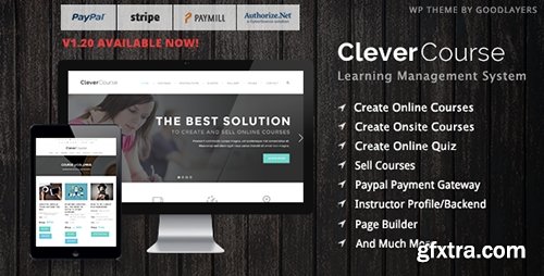 ThemeForest - Clever Course v1.27 - Learning Management System Theme - 8645312