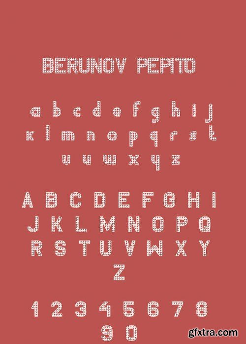 Berunov Extended Font Family - 6 Fonts