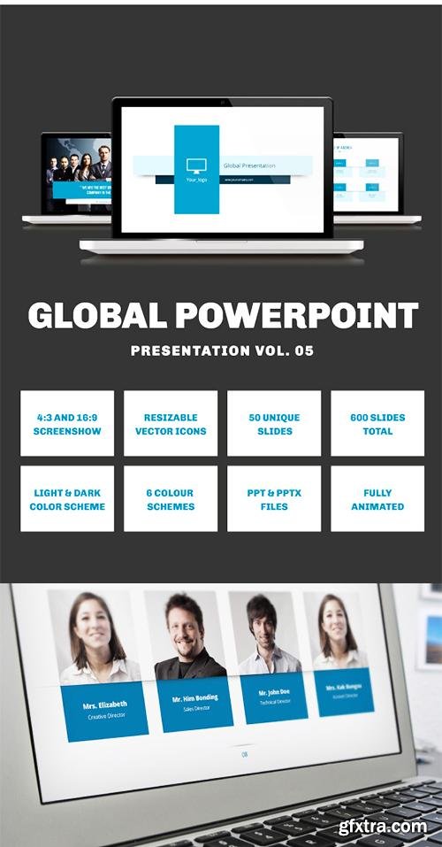 Graphicriver Multipurpose PowerPoint Presentation (Vol. 05) 7243482