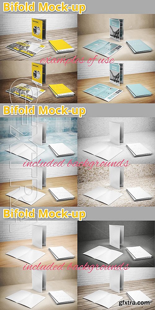 CM - Bifold Brochure Mockup 345209