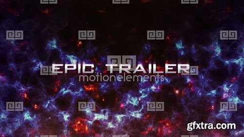 Motion Elements - Into The Darc Epic Trailer After Effects Project