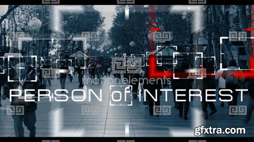 Motion Elements - Person Of Interest After Effects Project