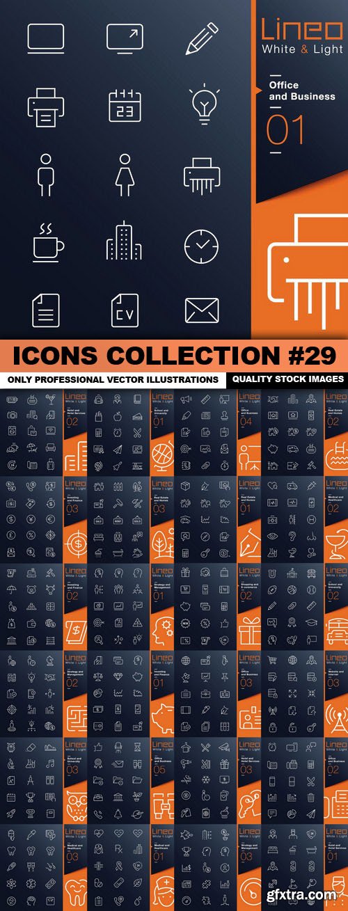 Icons Collection #29 - 25 Vector