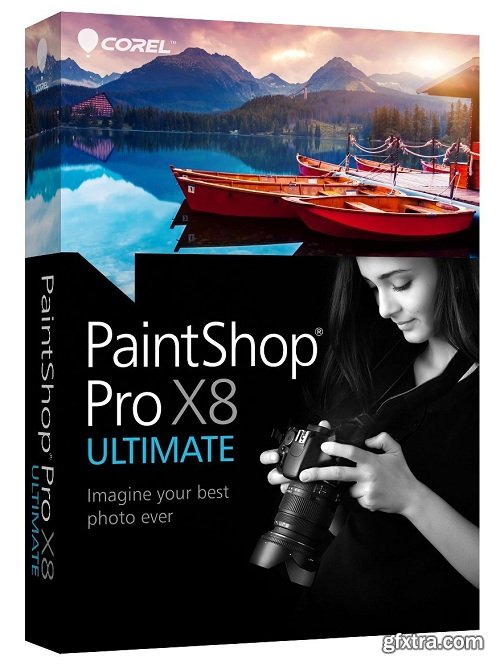 Corel PaintShop Pro X8 Ultimate 18.0.0.124 Special Edition + Ultimate Content