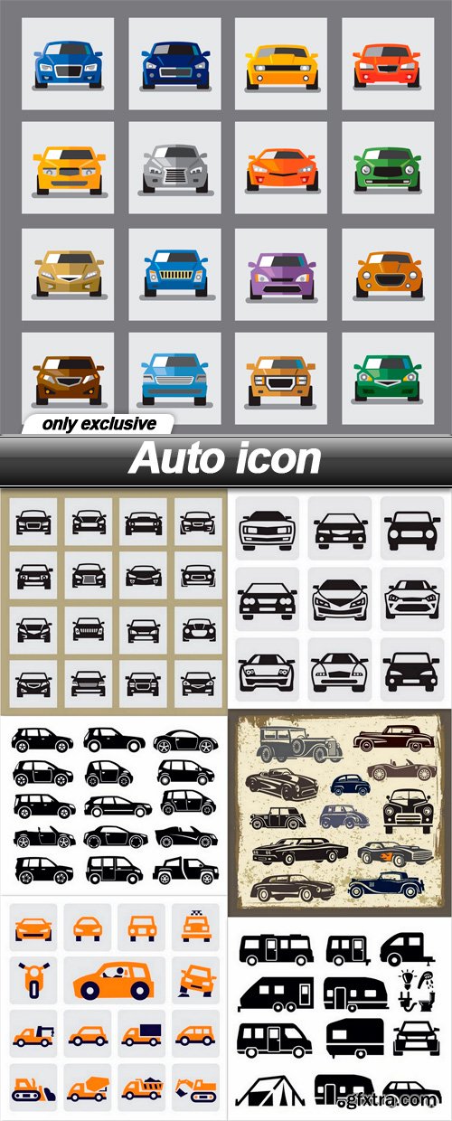 Auto icon - 7 EPS