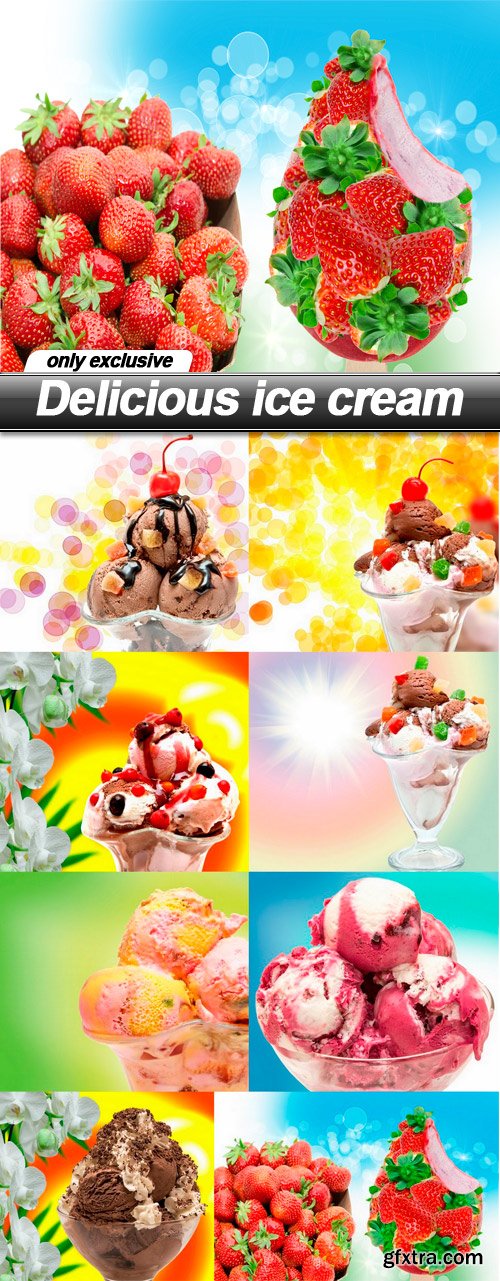 Delicious ice cream - 8 UHQ JPEG