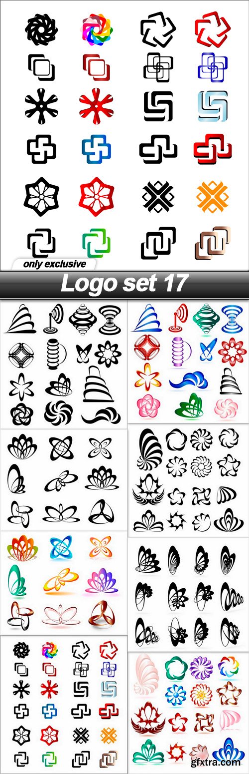 Logo set 17 - 8 EPS