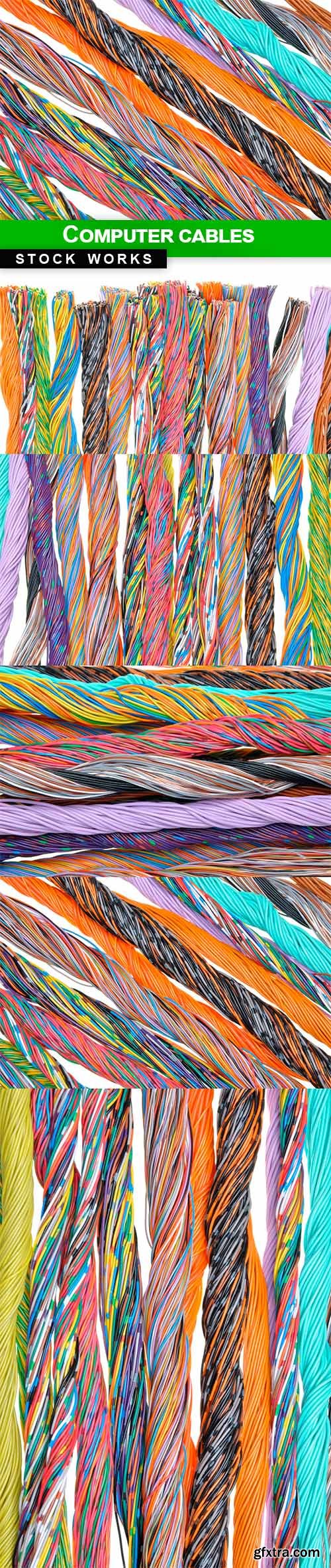 Computer cables - 5 UHQ JPEG