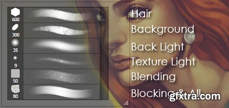 Beauty Brushes for Photoshop