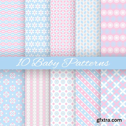 Seamless Patterns Collection - 12x EPS