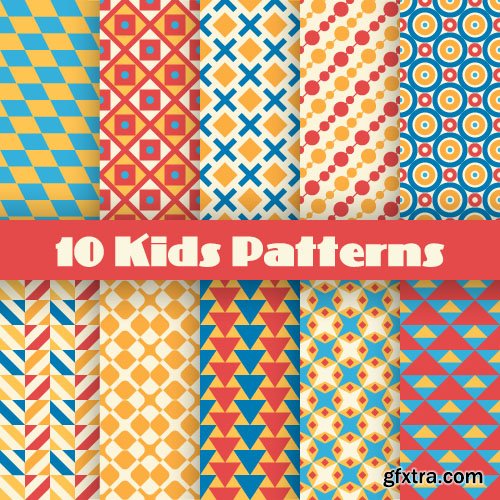 Seamless Patterns Collection - 12x EPS