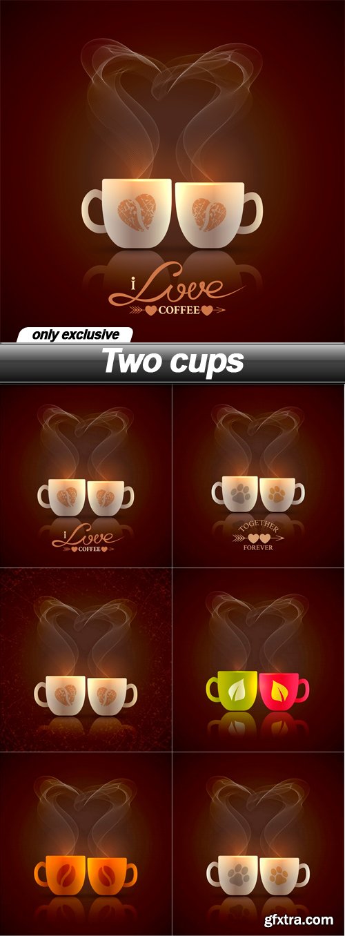 Two cups - 6 EPS