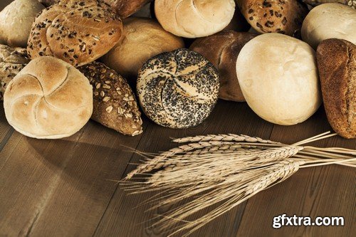 Different types of bread