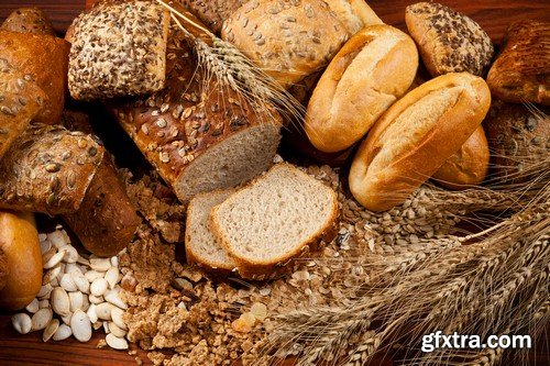 Different types of bread