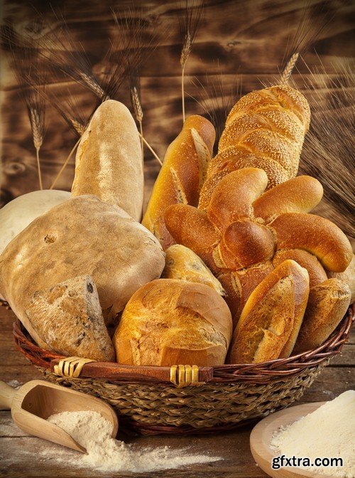 Different types of bread