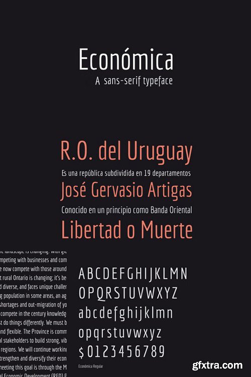 Economica STD Font