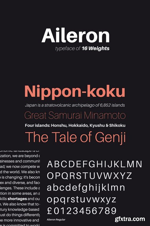 Aileron Font