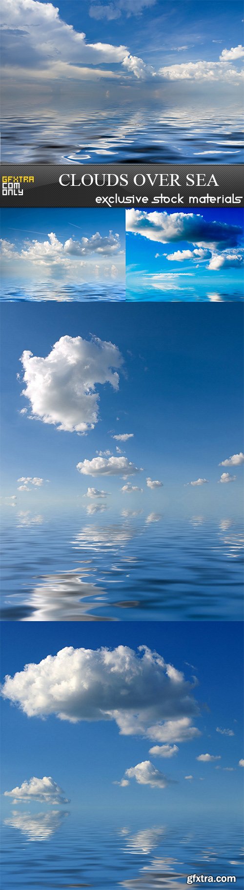 Clouds over Sea - 5 UHQ JPEG