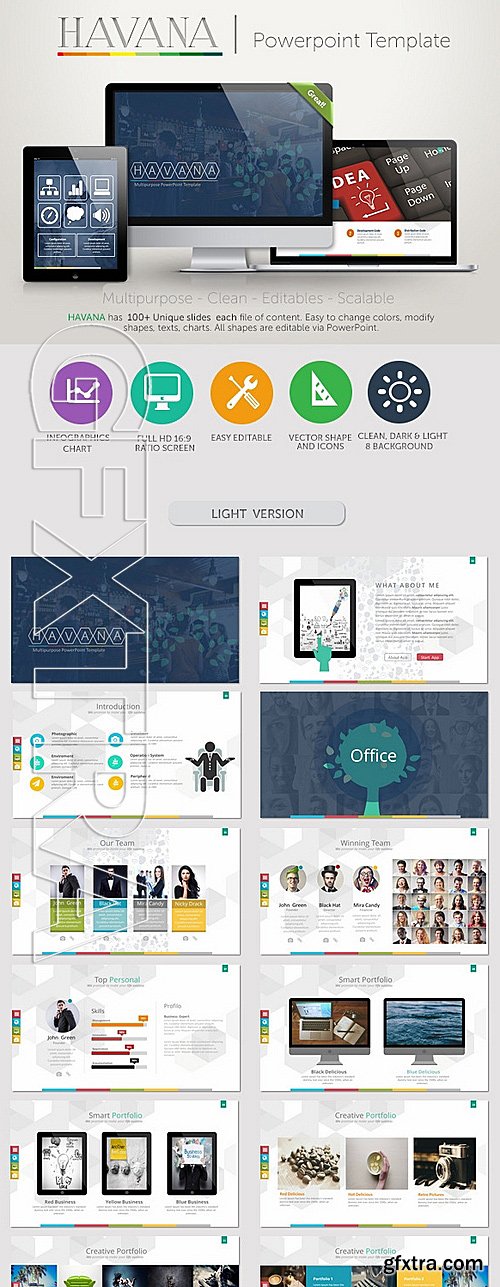 GraphicRiver - Havana PowerPoint Presentation 8998077