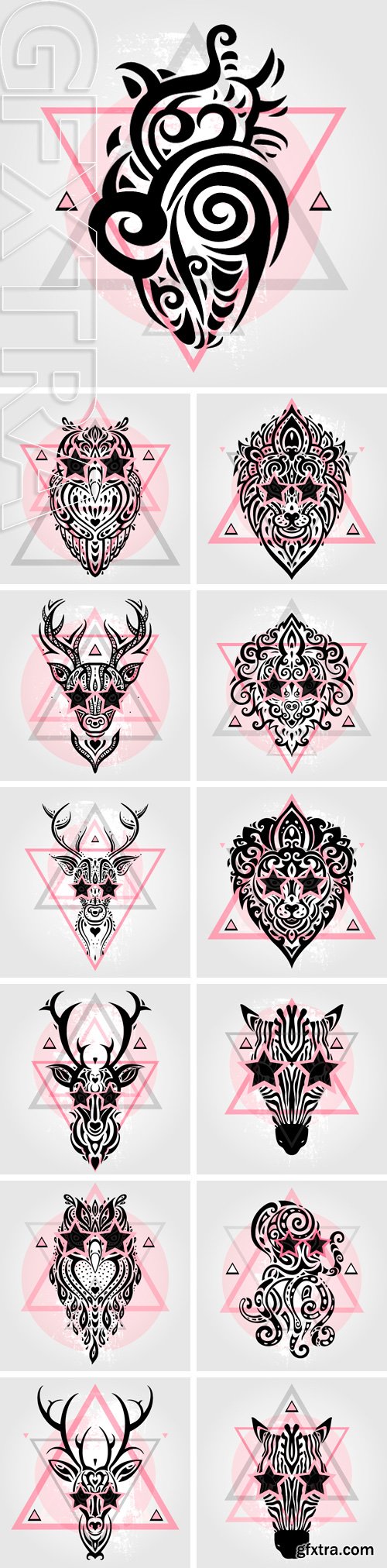 Stock Vectors - Tribal pattern. Vector illustration