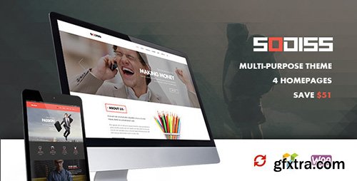 ThemeForest - Sodiss v1.1 - Modern Corporate WordPress Theme - 12186264