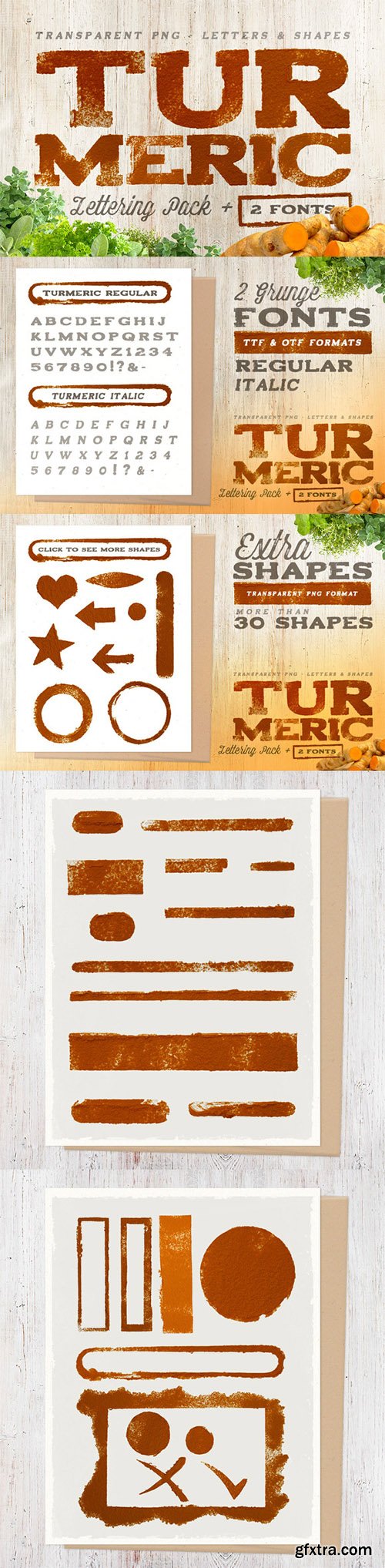 CM Turmeric Font - Creative Lettering 346748