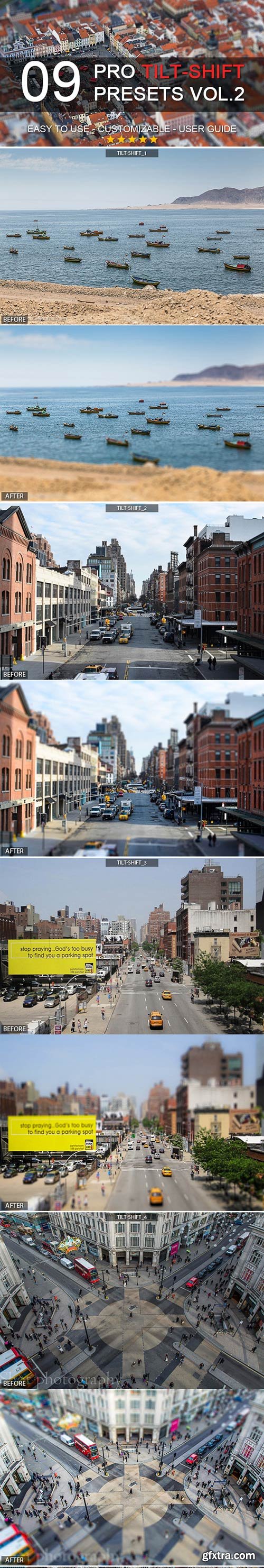 GraphicRiver - 9 Pro Tilt-Shift Presets vol.2