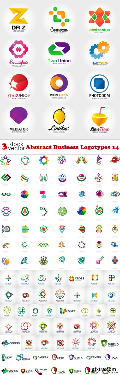 Vectors - Abstract Business Logotypes 14