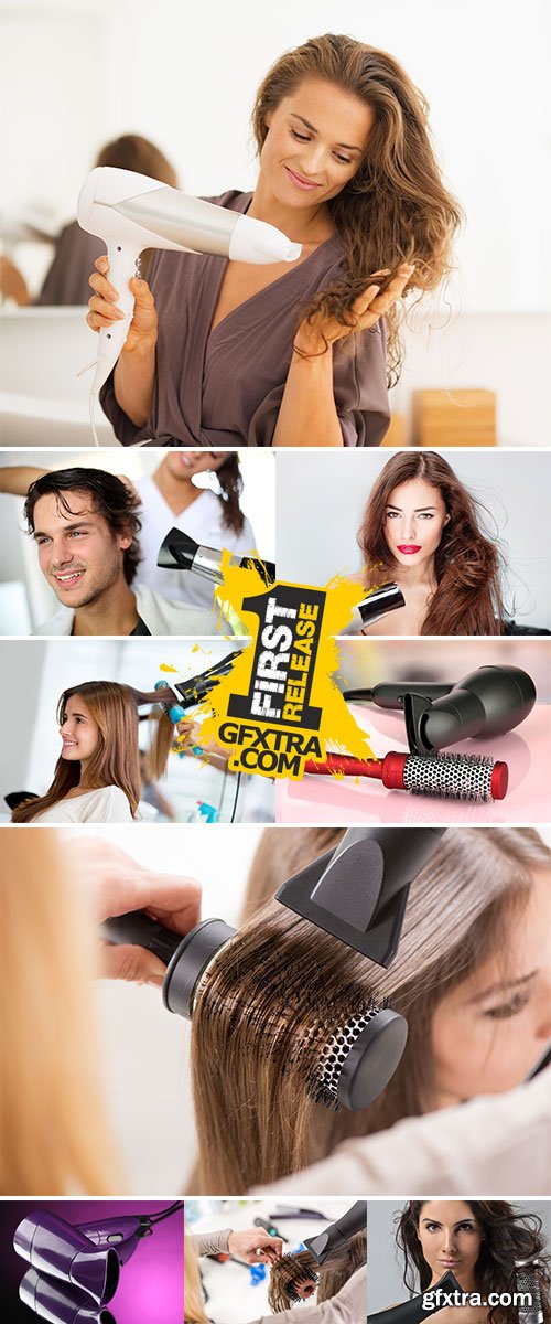 Stock Photos Hair dryer