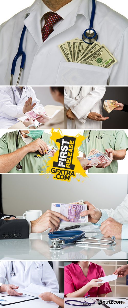 Stock Image Medicine corruption