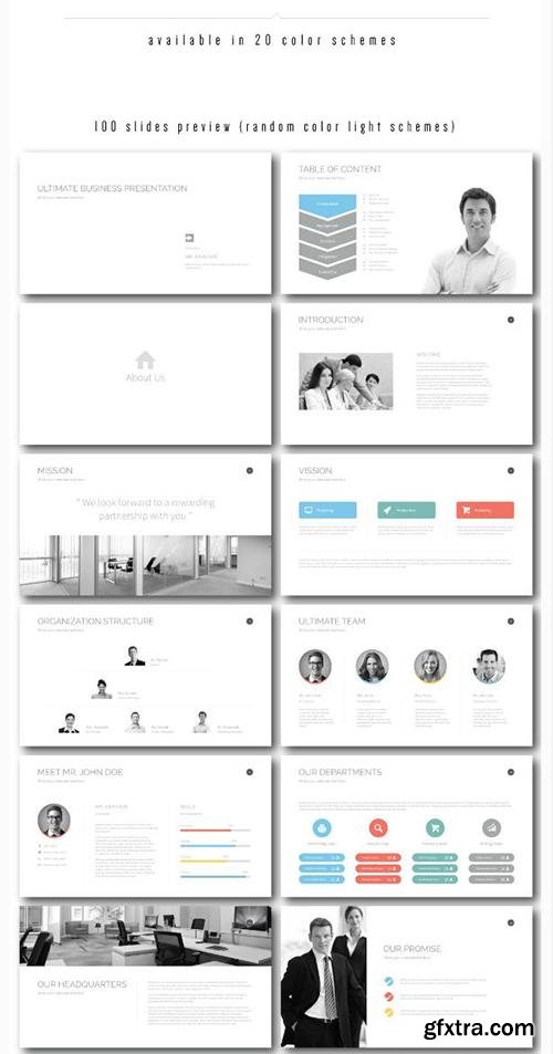 Graphicriver Multipurpose PowerPoint Presentation (Vol. 08) 8159708