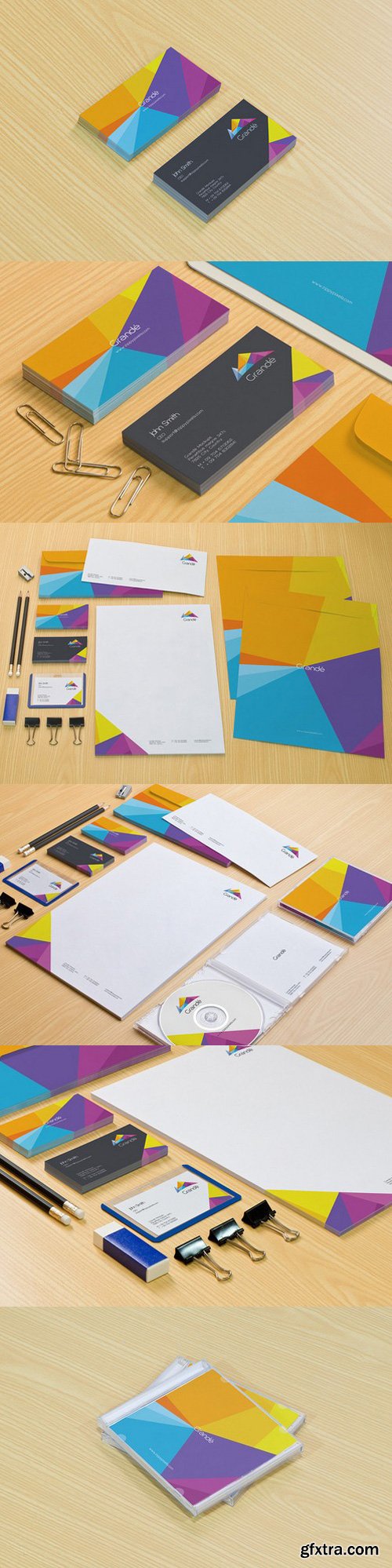 CM - Branding Stationery Mockups Vol. 4 346686