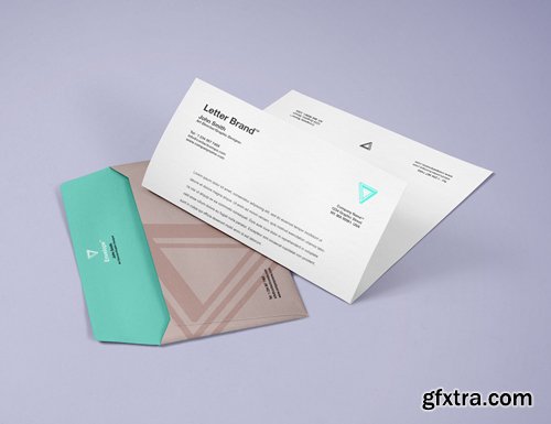 Envelope Letter Psd Branding Mockup