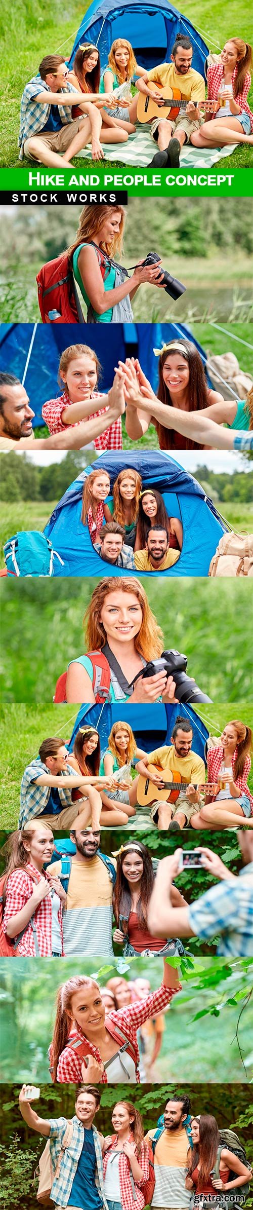 Hike and people concept - 9 UHQ JPEG