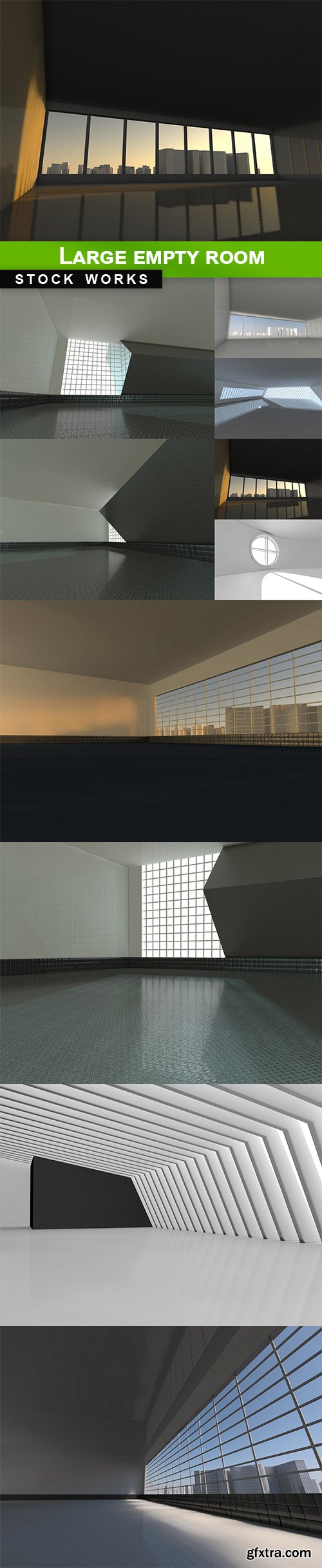 Large empty room - 10 UHQ JPEG