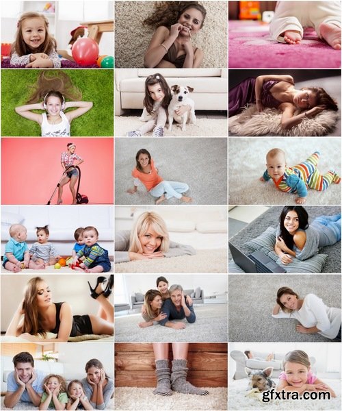 Collection girl woman family on the carpet floor Palace flooring 25 HQ Jpeg