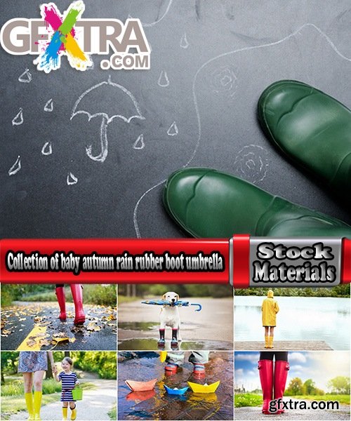 Collection of baby autumn rain rubber boot umbrella woman people 25 HQ Jpeg