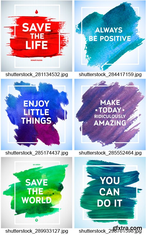 Amazing SS - Motivation Acrylic Posters, 25xEPS