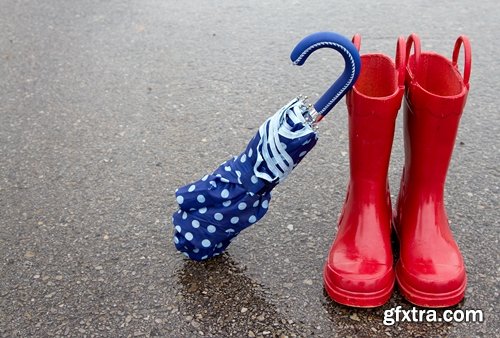 Collection of baby autumn rain rubber boot umbrella woman people 25 HQ Jpeg