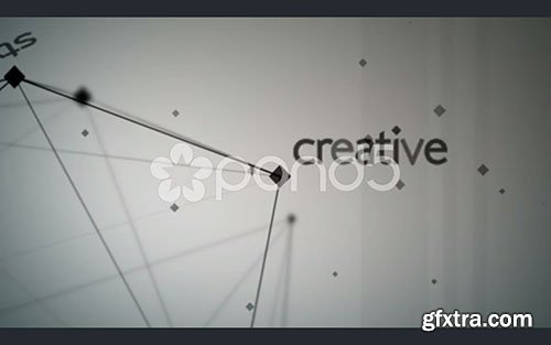 p5 - Unique Motion Design 3D Camera Fly Through Text Titles And Logo Animation Intro