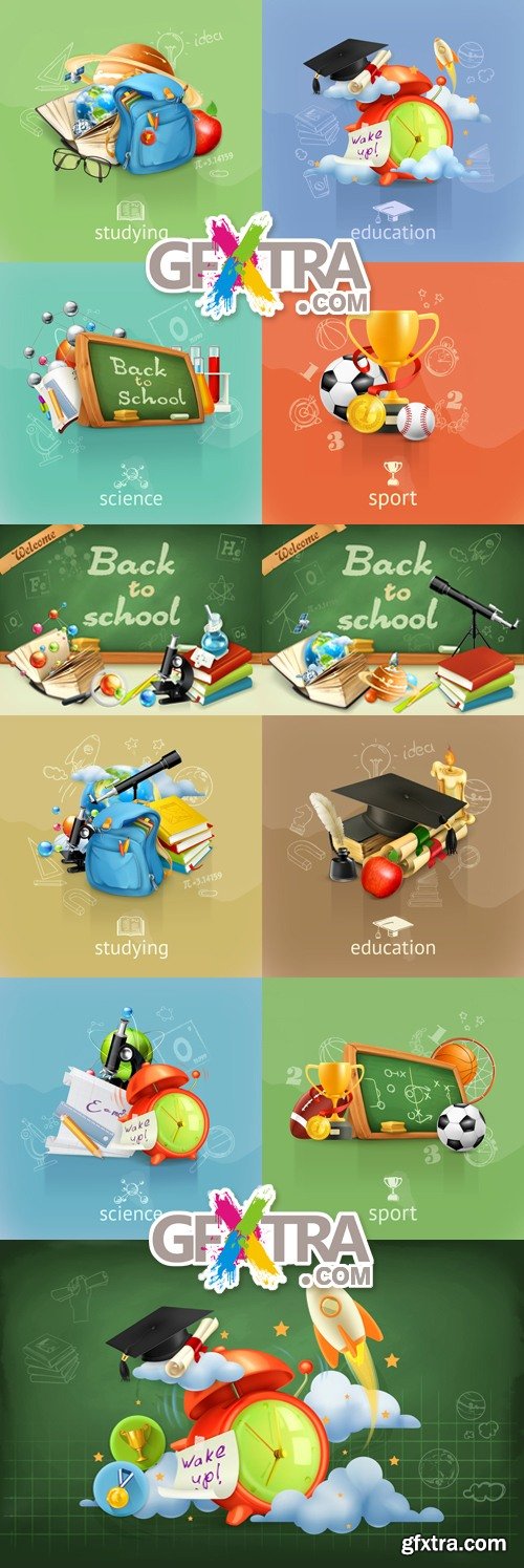 Back to School 2015 Vector