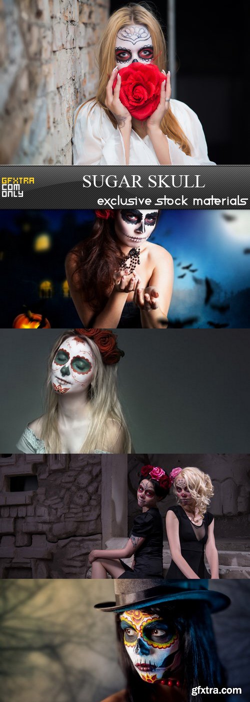 Sugar Skull - 5 UHQ JPEG