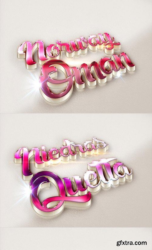 Graphicriver 30 Bundle 3D Text Effect 0615 11927482