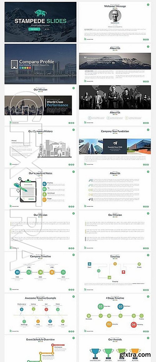 GraphicRiver - Stampede - Multipurpose Powerpoint Template 12157539