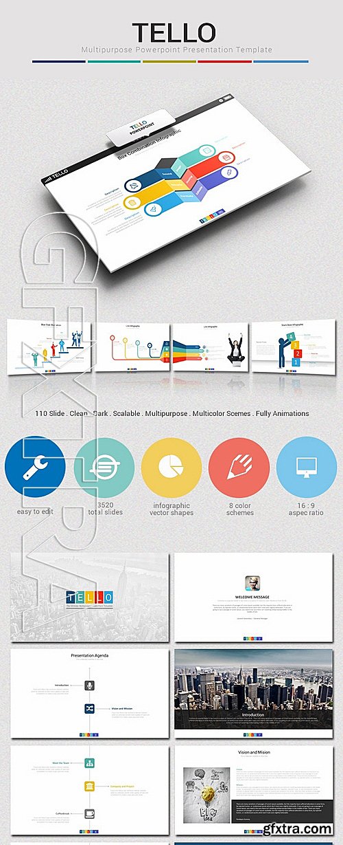 GraphicRiver - Tello Powerpoint Template 10040798