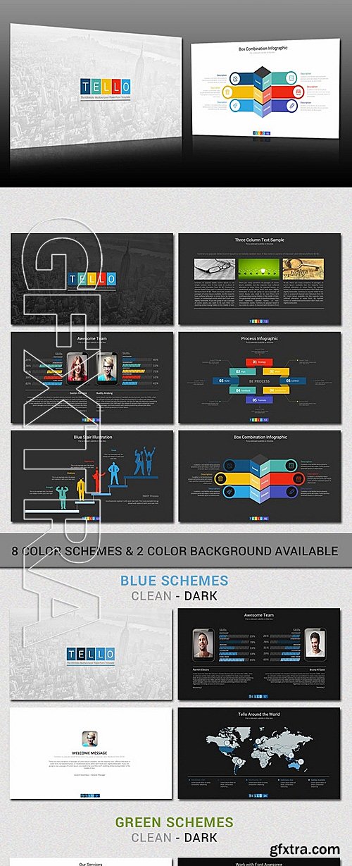 GraphicRiver - Tello Powerpoint Template 10040798