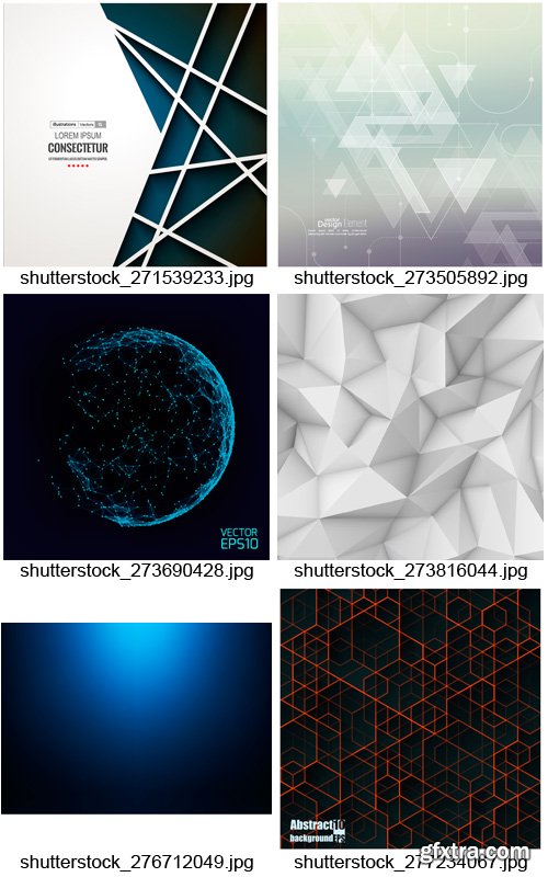 Amazing SS - Geometric Backgrounds 7, 25xEPS