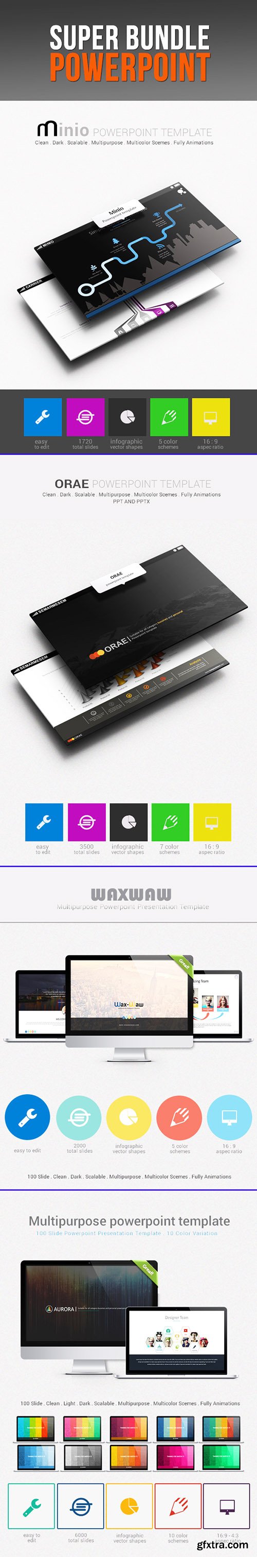 Graphicriver Super Bundle Powerpoint 12237097