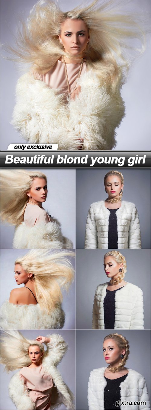 Beautiful blond young girl - 7 UHQ JPEG